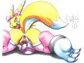 Furry Yiffy Hentai Digimon - Sawblade - Renamon_Back_03.jpg